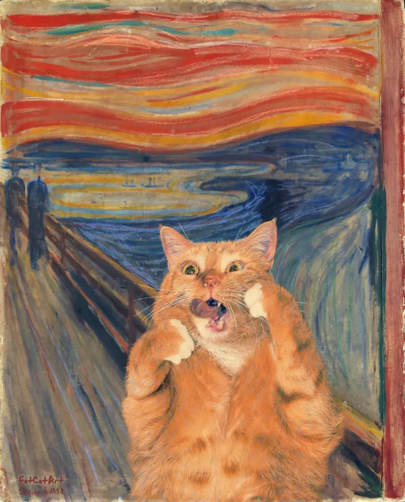 Meme The Scream biến hóa đa dạng, từ buồn bã đến hài hước cực mạnh