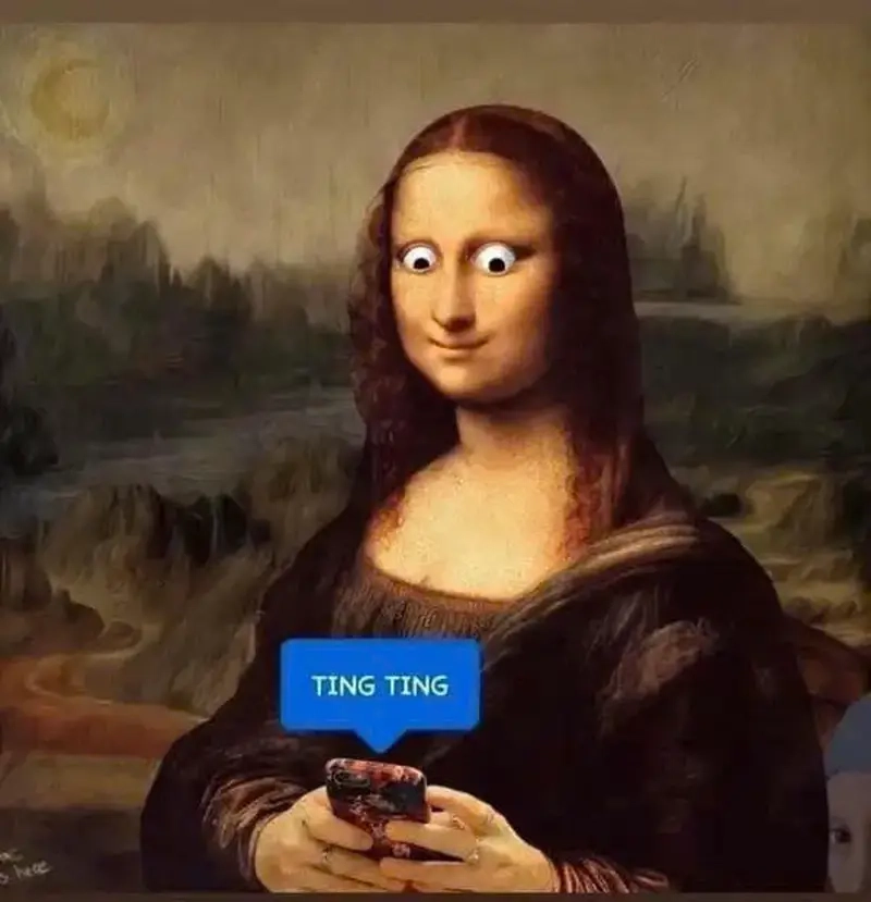 Meme Mona Lisa hiện đại hóa khiến hội mê nghệ thuật thích thú