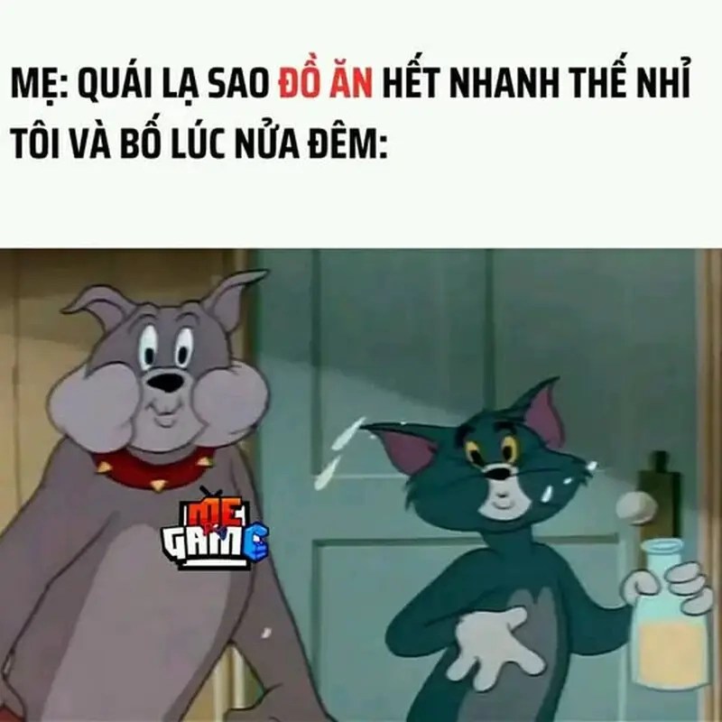 Tổng hợp meme ăn đêm hot trend cho dân nghiện ăn