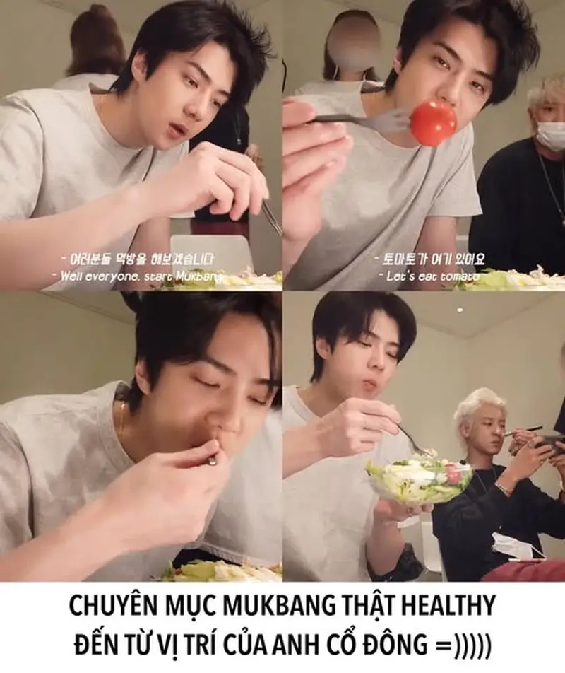 Meme mukbang hài hước khiến bạn muốn ăn ngay lập tức