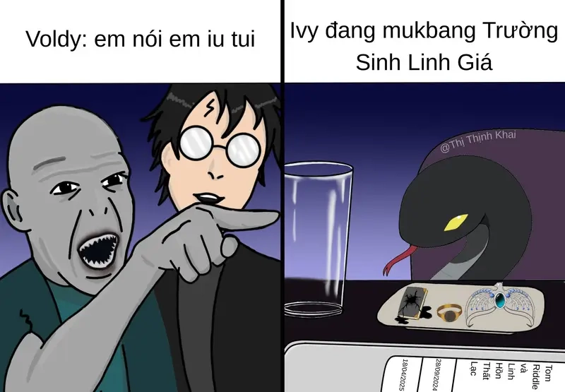 Xem meme mukbang để thấy sự phấn khích khi ăn uống thả ga