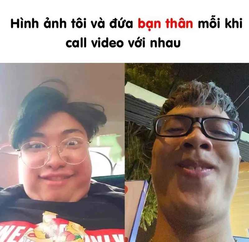 Meme gọi video với bạn siêu vui nhộn giữa thời đại công nghệ