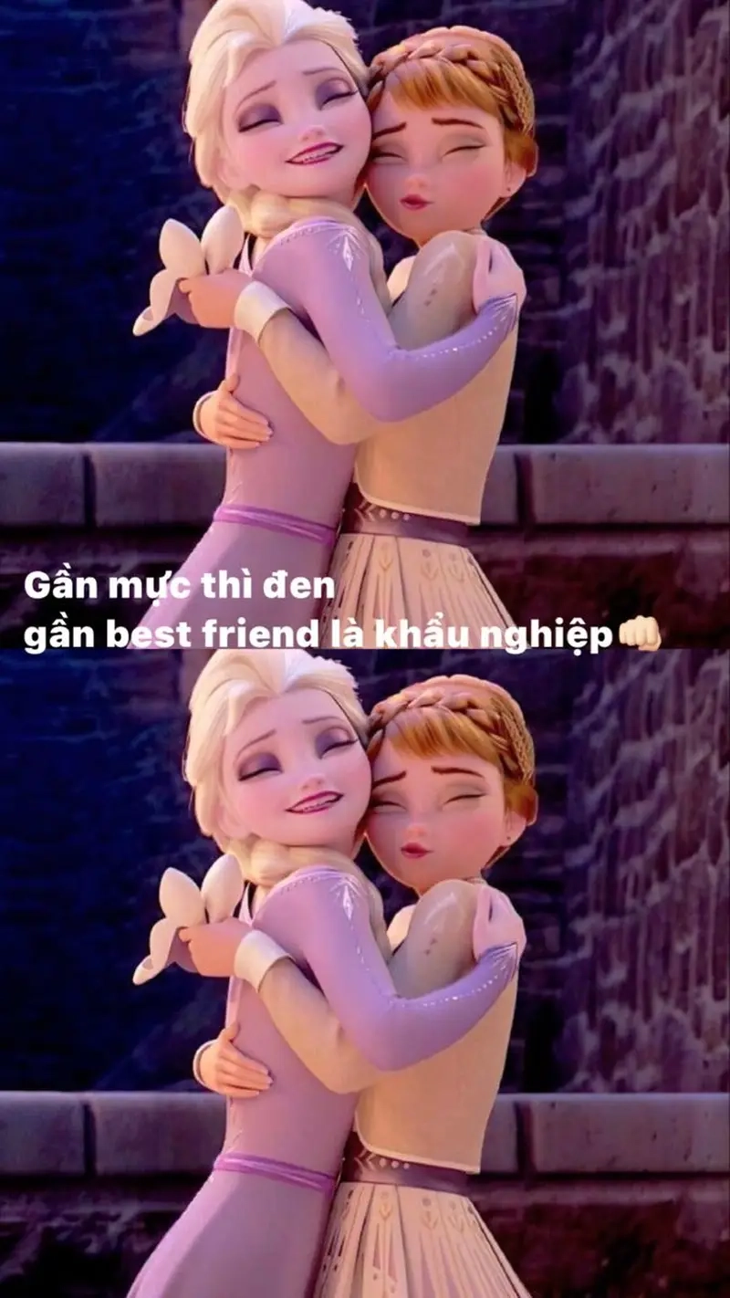 Tình bạn thắm đượm qua meme về bạn bè và meme hội bạn thân vui nhộn