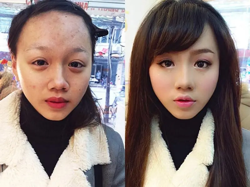 Đừng đánh giá người khác qua meme trước và sau makeup