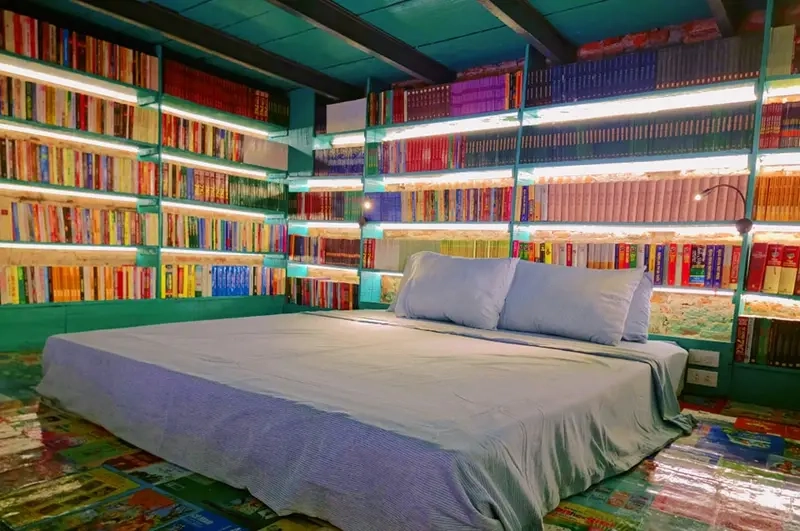 Meme về Đọc sách / Mọt sách vui nhộn xoay quanh meme giá sách trong mơ