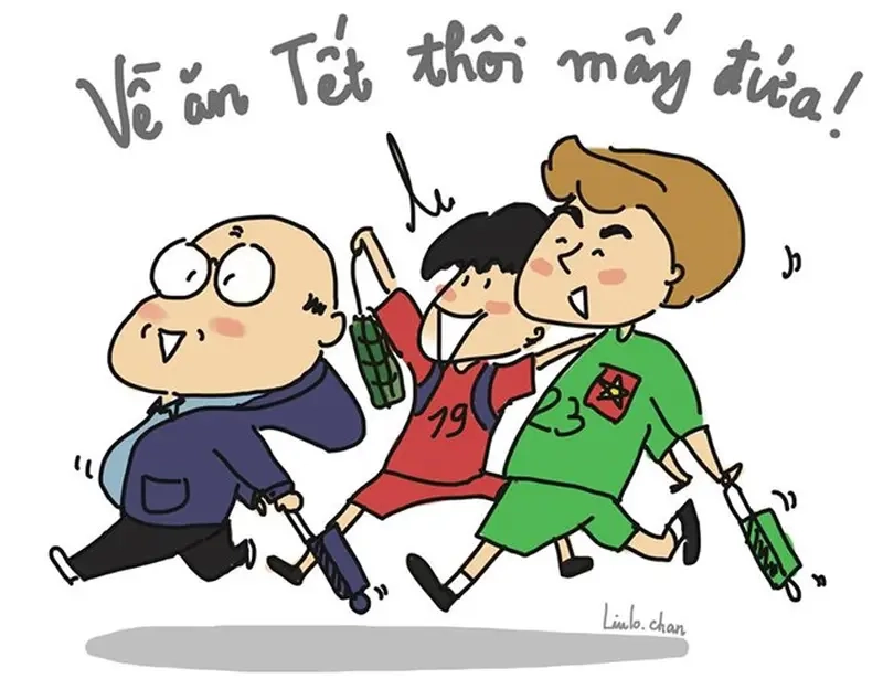 Những khoảnh khắc sum vầy qua meme về nhà ăn Tết chân thật