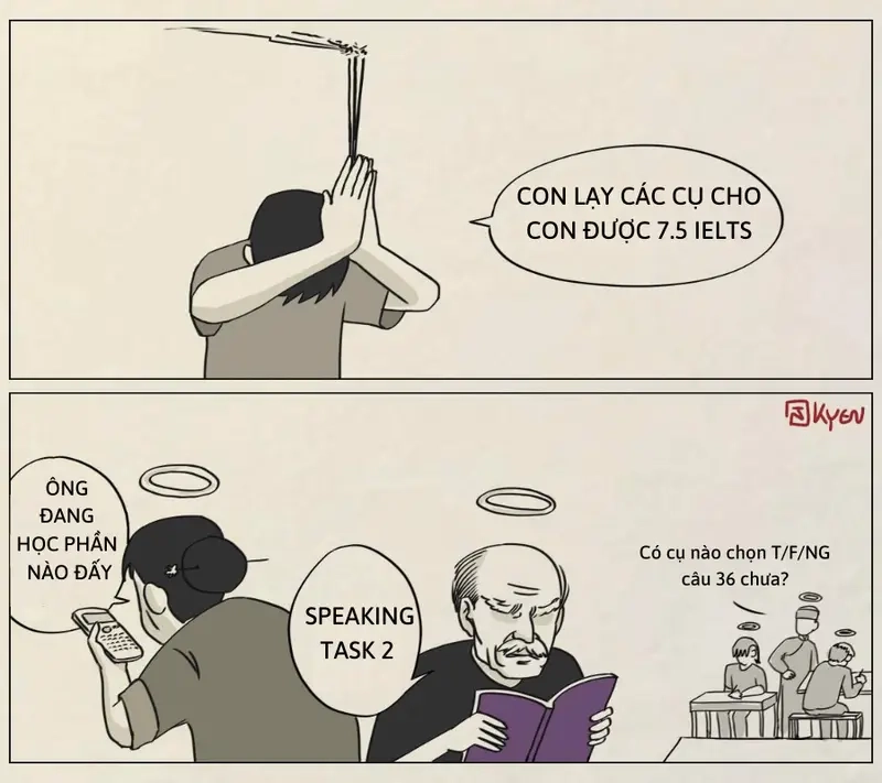 Gửi meme ông bà để tri ân và lan tỏa yêu thương