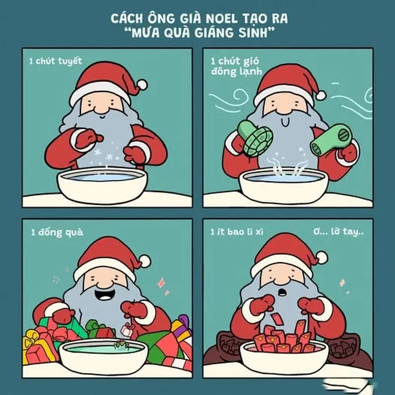 Thêm phần vui nhộn cho mùa lễ hội với meme Noel độc đáo