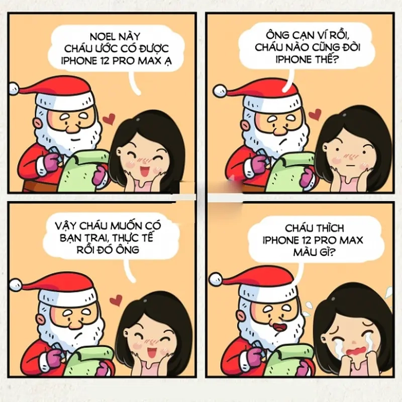 Meme Noel hài hước, dễ thương làm tan chảy trái tim người xem