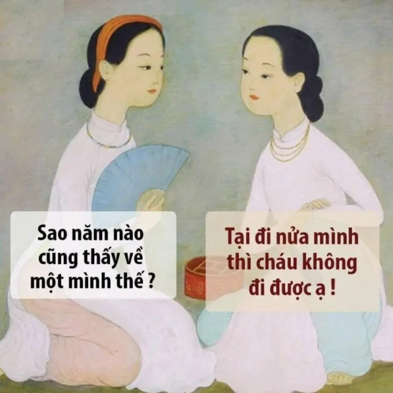 Những câu hỏi “gây lú” được phản ánh qua meme câu hỏi ngày Tết!