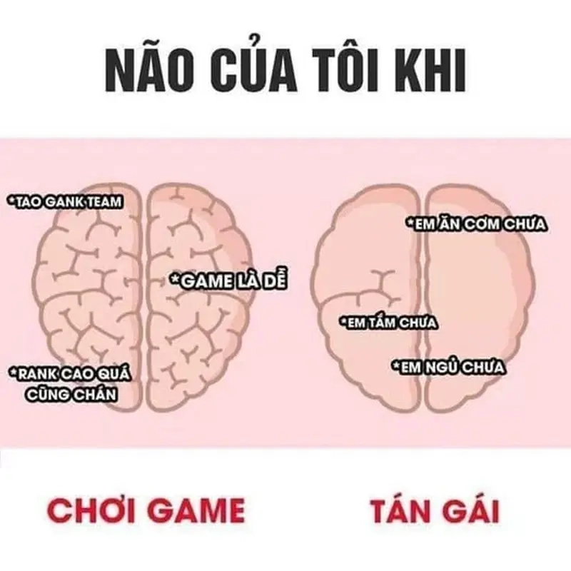 Cười chảy nước mắt với meme não vs cơ thể phiên bản “nằm chờ năng lượng”