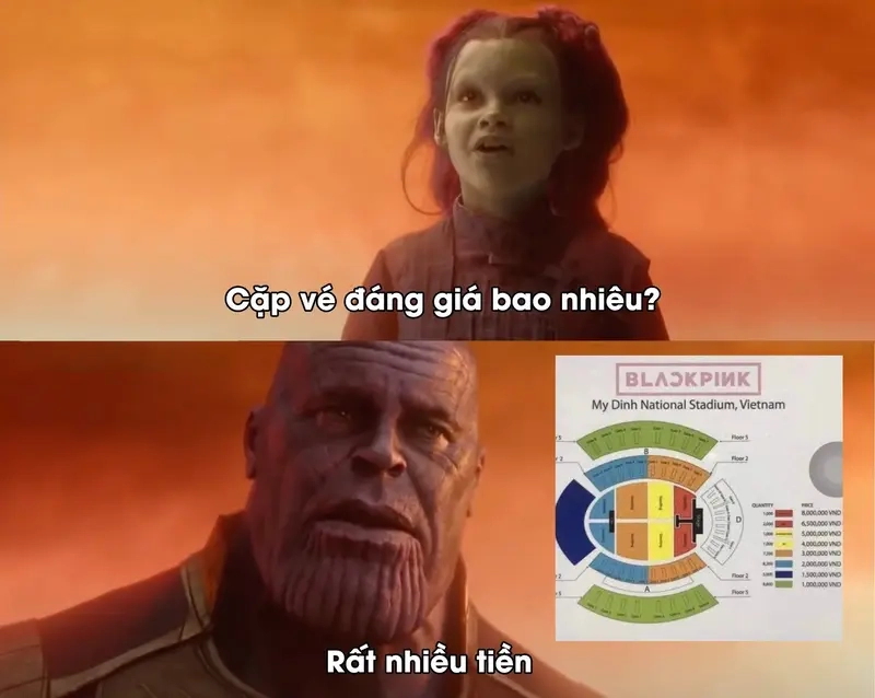 Meme đu idol hài hước meme về Sự kiện âm nhạc, giải trí đặc sắc