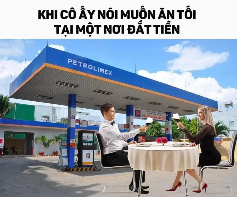 Meme về Sự kiện xã hội, tin tức hài hước với meme giá xăng tăng