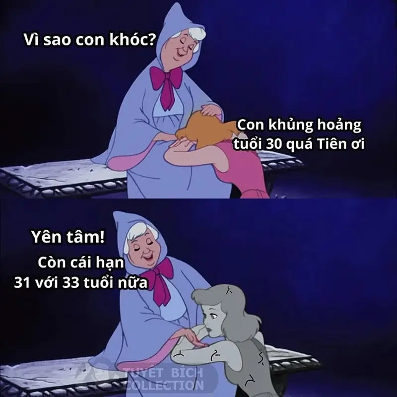 Cuộc sống không giống kỳ vọng meme khủng hoảng tuổi 20/30