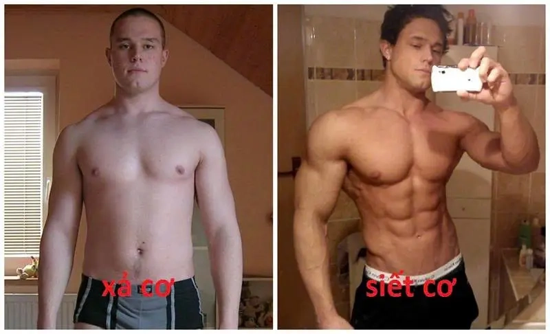 Chế độ ăn uống nghiêm ngặt trong meme bulk và siết