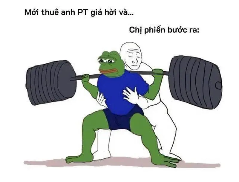 Phòng gym là nhà thứ hai của các gymer meme phòng gym
