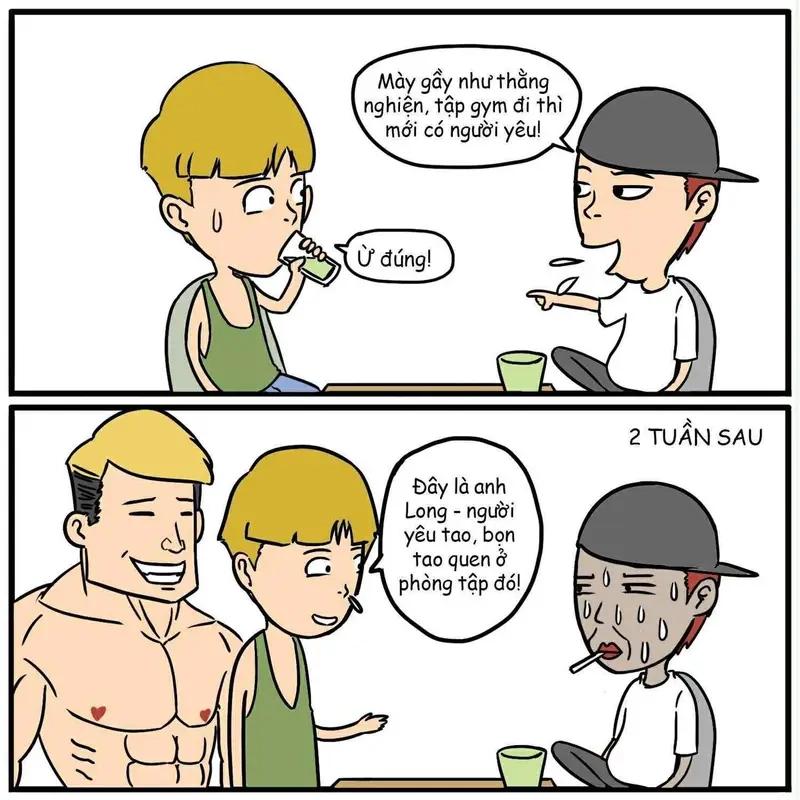 Thả dáng, thả mood tại meme phòng gym luôn sôi động