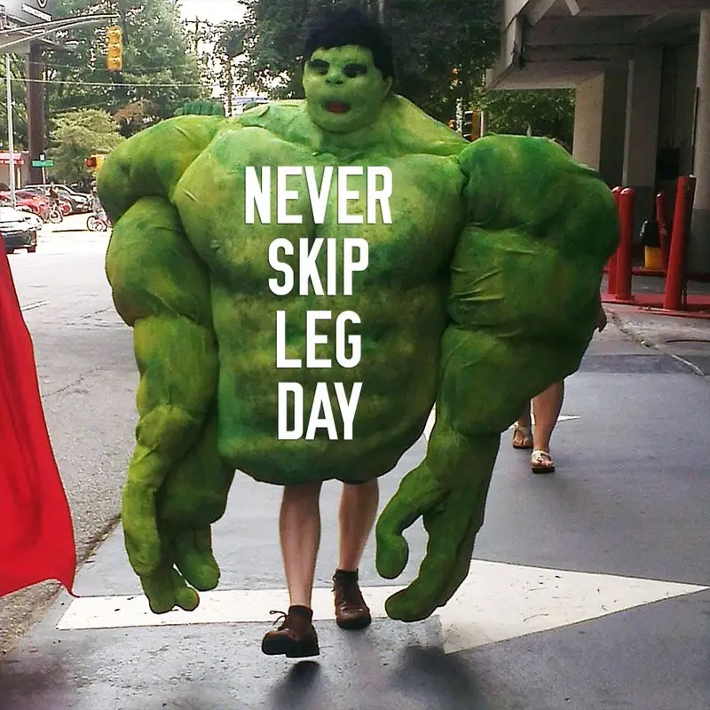 Thở không ra hơi sau meme leg day cực gắt