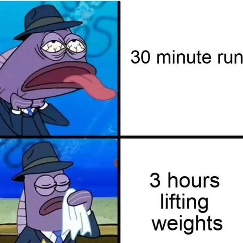 Tình yêu và nỗi ám ảnh từ meme cardio mỗi buổi tập