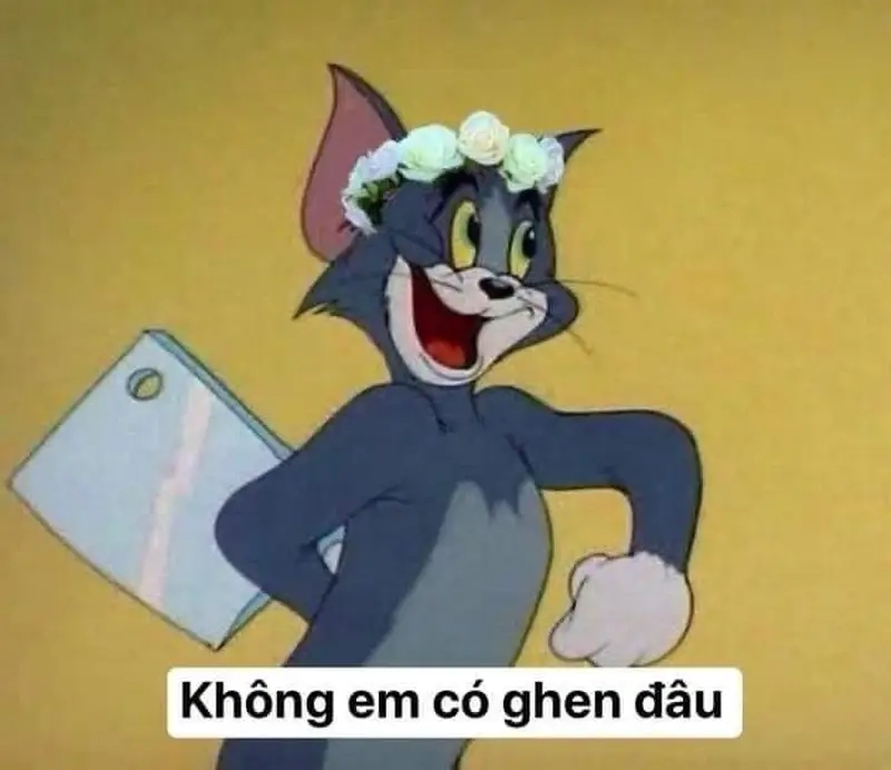 Meme ghen tuông giúp bạn thể hiện cảm xúc một cách tinh tế