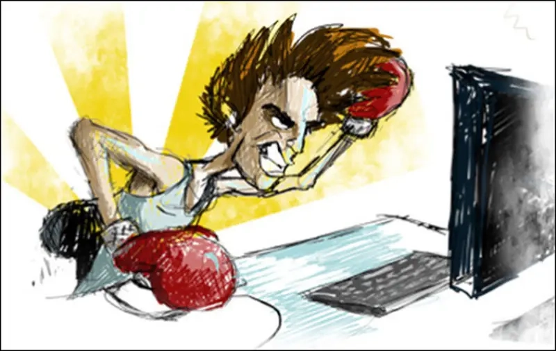 Meme về Văn hóa Internet với meme anh hùng bàn phím hài hước