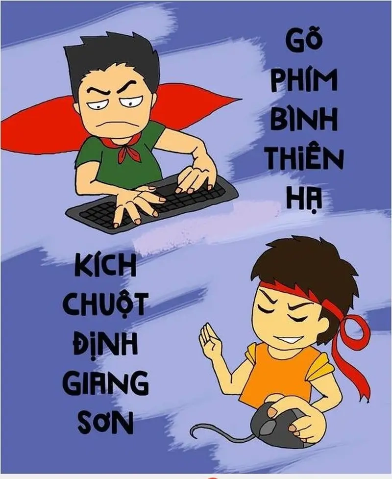 Meme anh hùng bàn phím vui nhộn meme về Văn hóa Internet