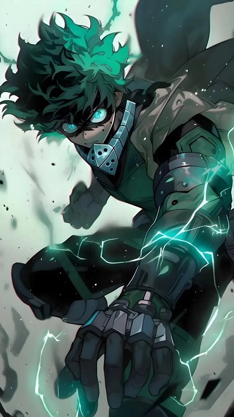 Izuku Midoriya với khả năng Quirk đầy tiềm năng