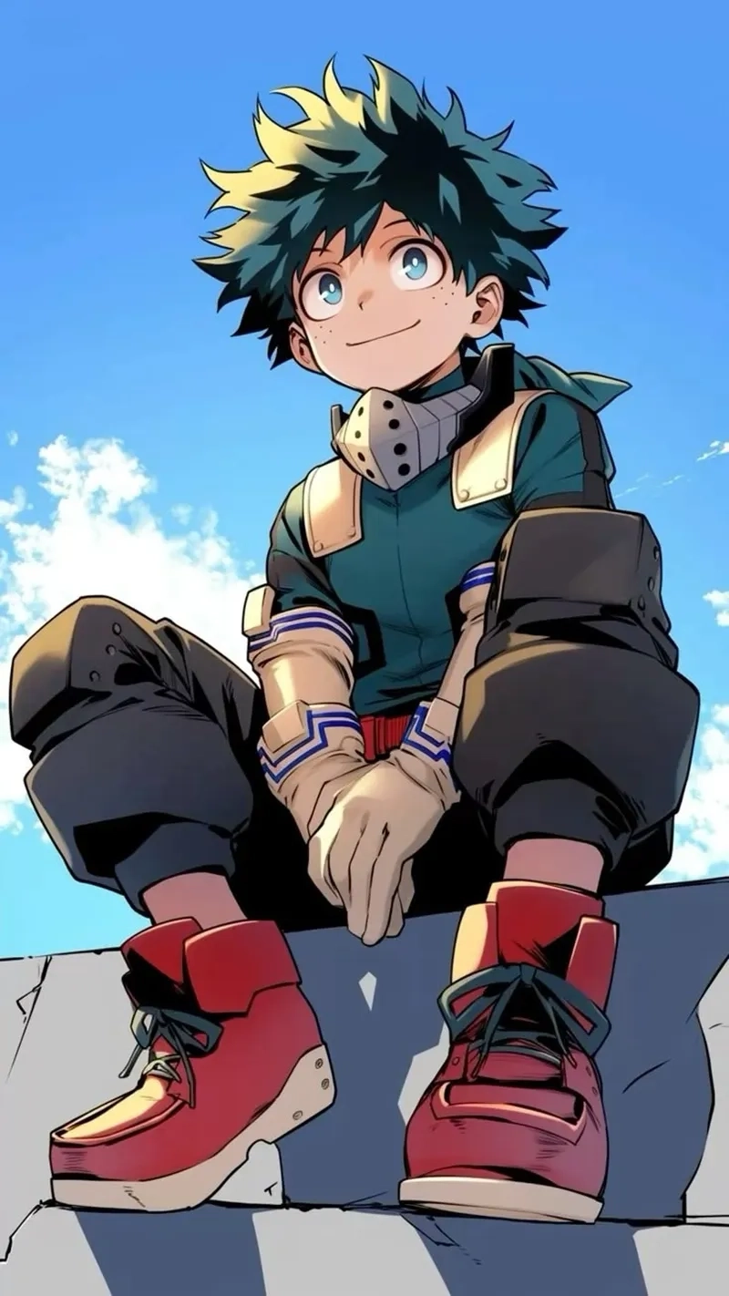 My Hero Academia Izuku Midoriya là chủ đề hấp dẫn của series