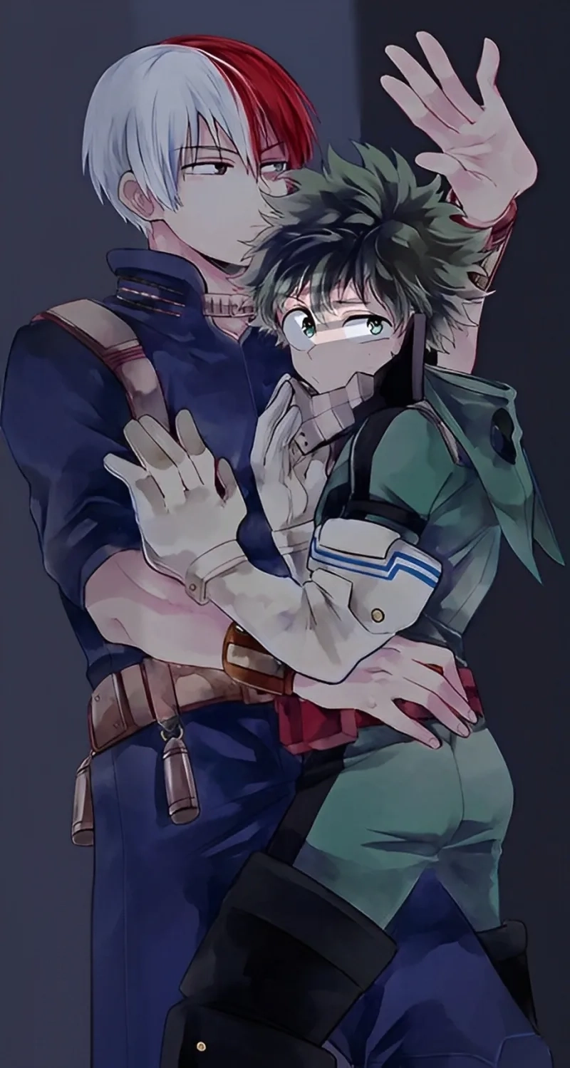 Midoriya x Todoroki là cặp đôi được fan yêu thích trong My Hero Academia