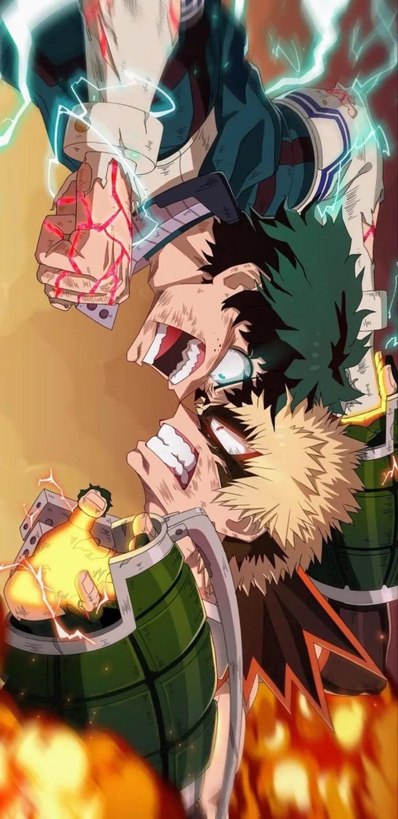 Midoriya x Bakugou là mối quan hệ đối đầu nhưng đầy hấp dẫn