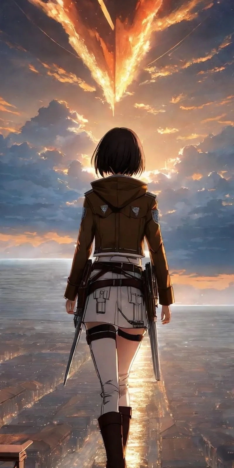 Mikasa là ai nếu không phải một chiến binh quả cảm của loài người