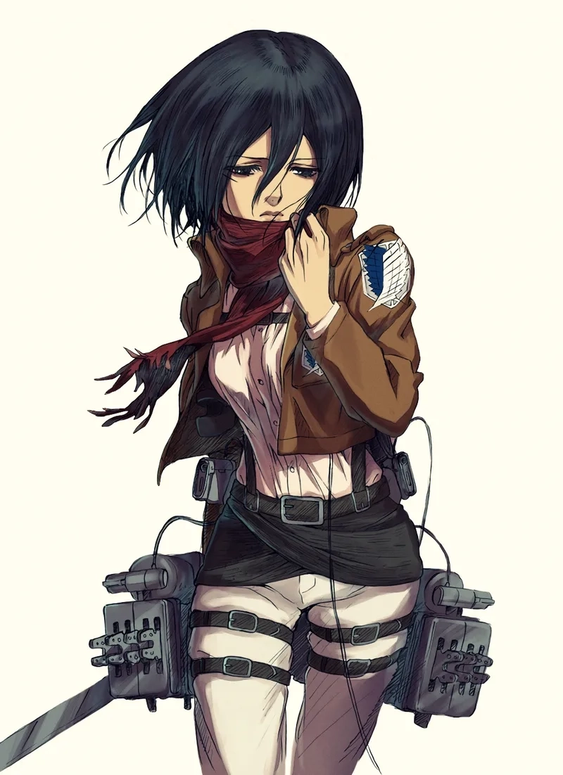 Mikasa scar là biểu tượng cho những trận chiến khốc liệt