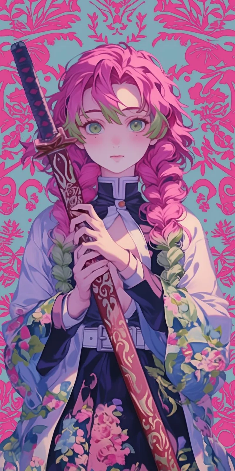 Mitsuri anime thu hút người xem nhờ vào nét đẹp và sự mạnh mẽ