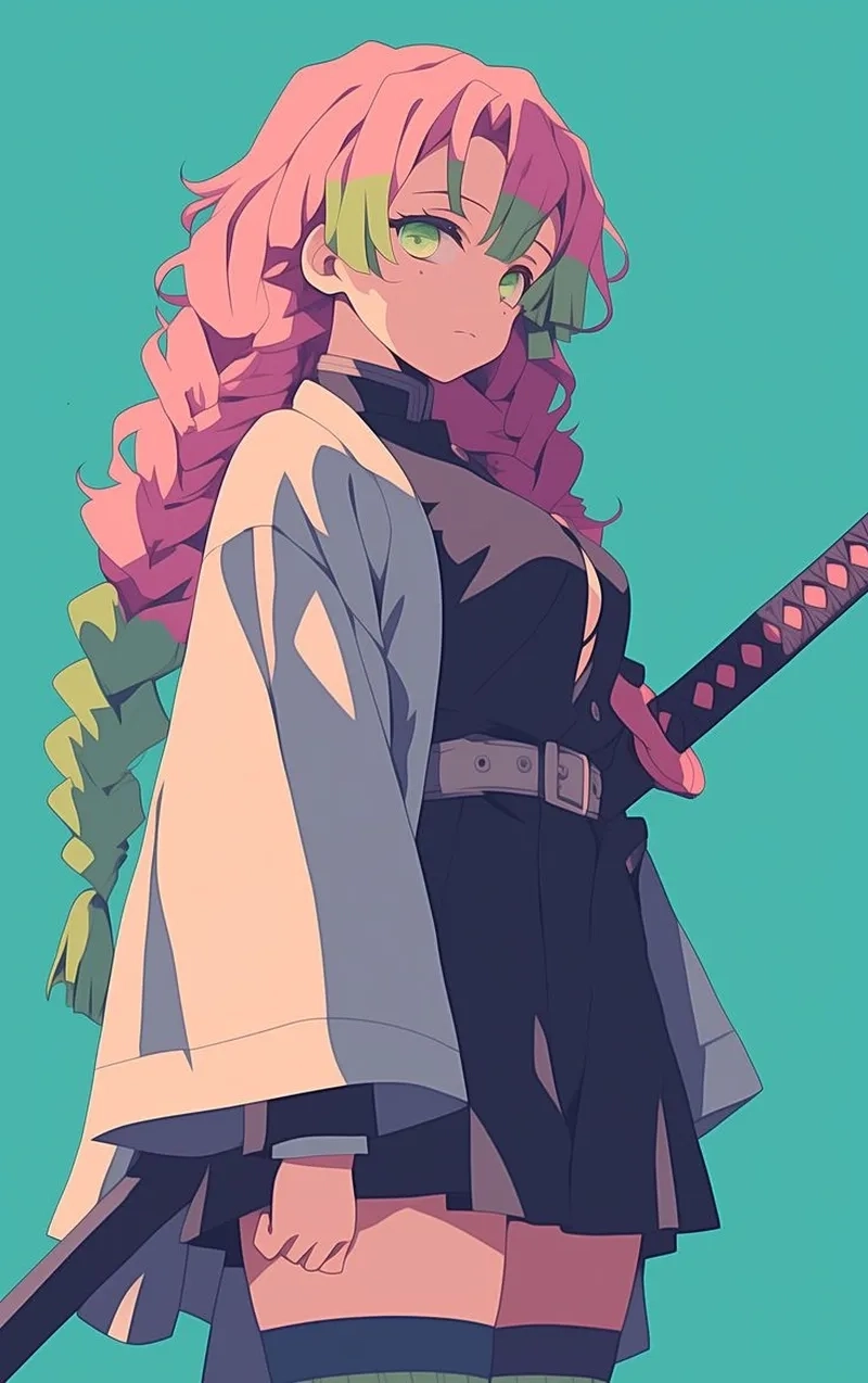 Kimetsu Yaiba Mitsuri nổi bật với khả năng chiến đấu điêu luyện