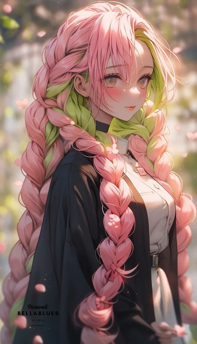 Mitsuri ngầu với phong cách chiến đấu vô cùng mạnh mẽ và uyển chuyển