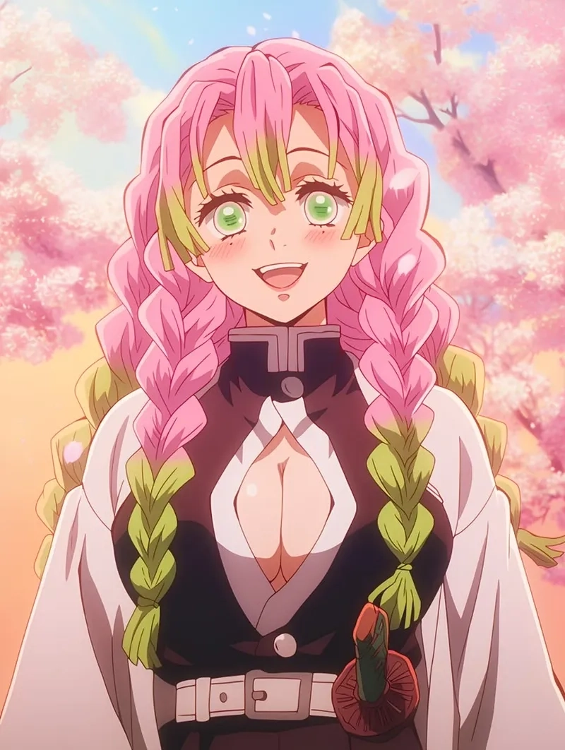 Kanroji Mitsuri 18 với hình ảnh trưởng thành, thu hút người hâm mộ