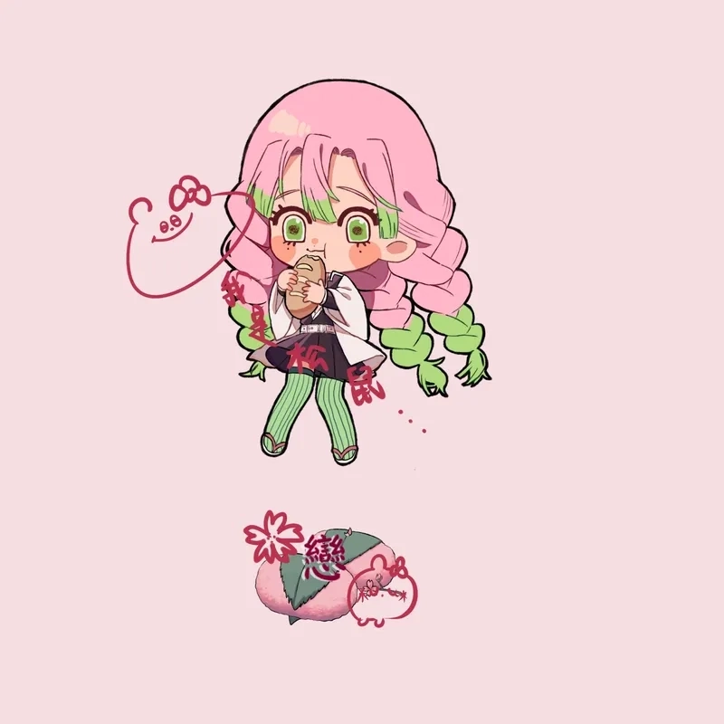 Mitsuri chibi dễ thương khiến fan không thể ngừng yêu thích