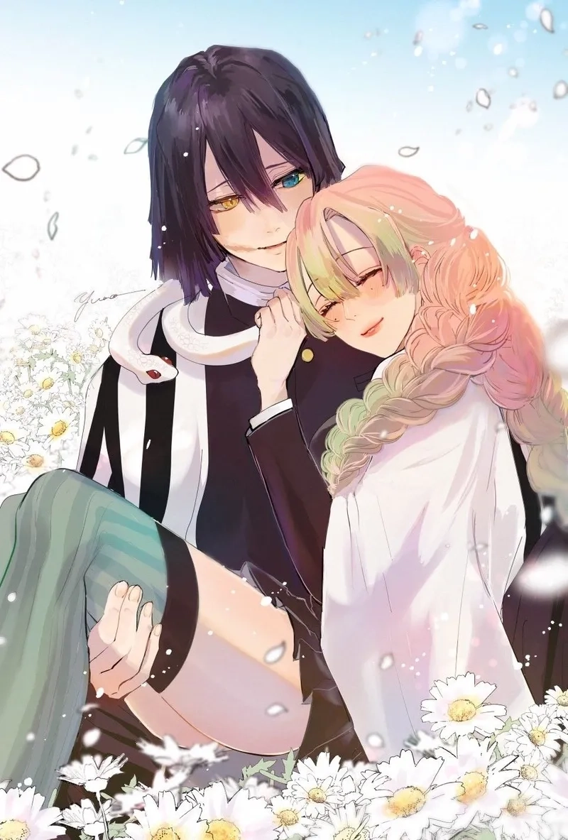 Obanai Mitsuri là cặp đôi mang lại cảm giác ấm áp và lãng mạn