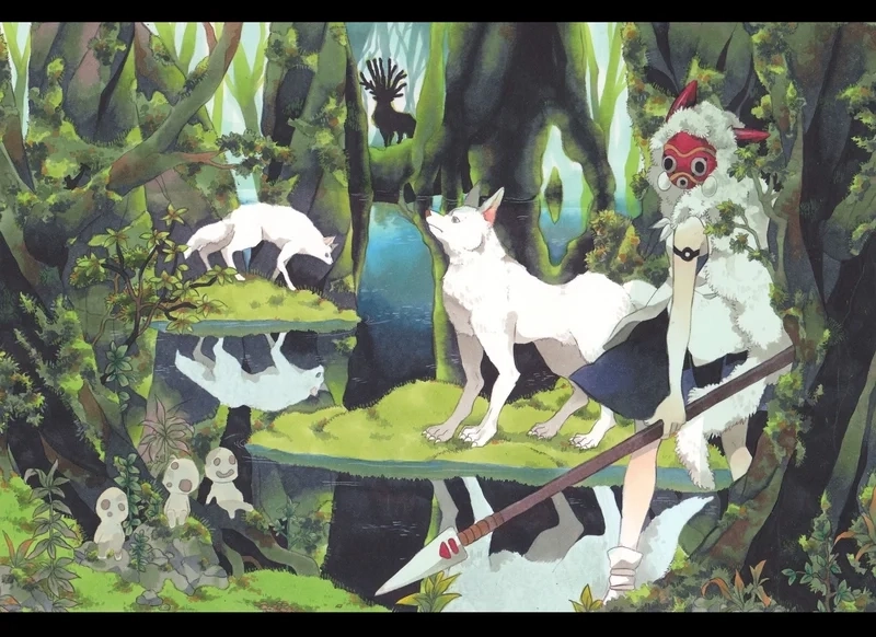 Mononoke art mang chiều sâu thần thoại và văn hóa Nhật Bản