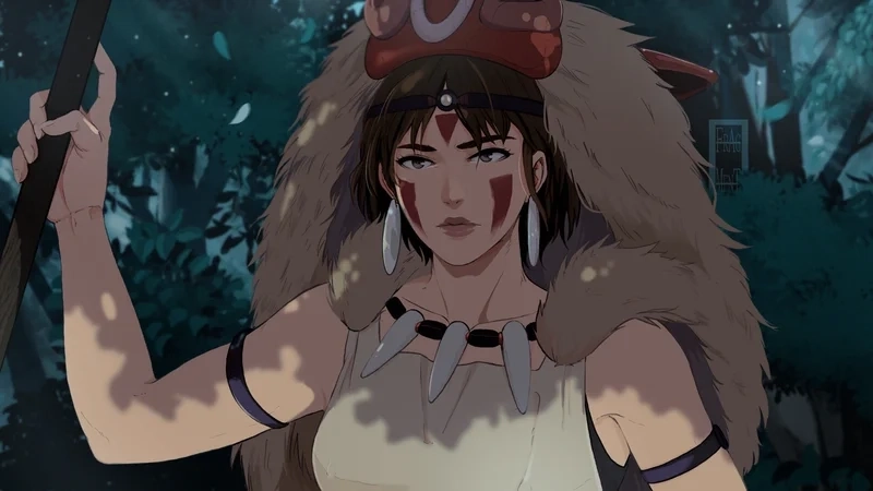 Mononoke anime art style đậm chất truyền thống và đầy cảm hứng