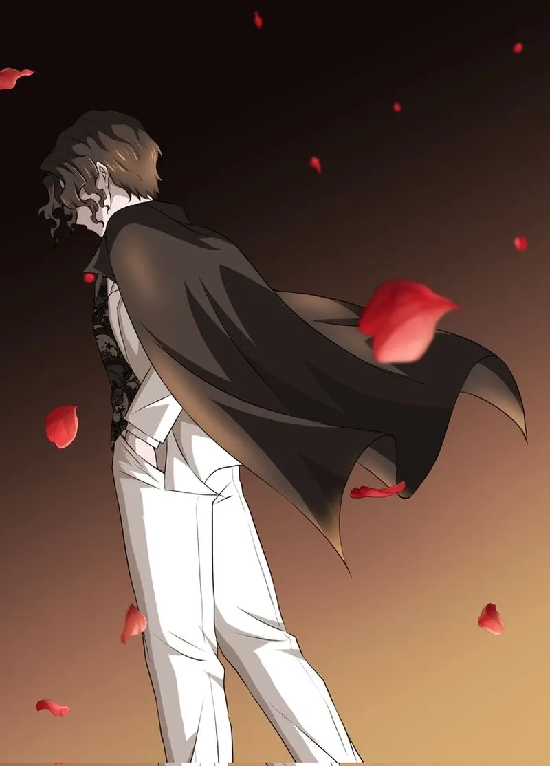 Ảnh muzan ngầu nổi bật với ánh mắt lạnh lùng và phong thái bá chủ