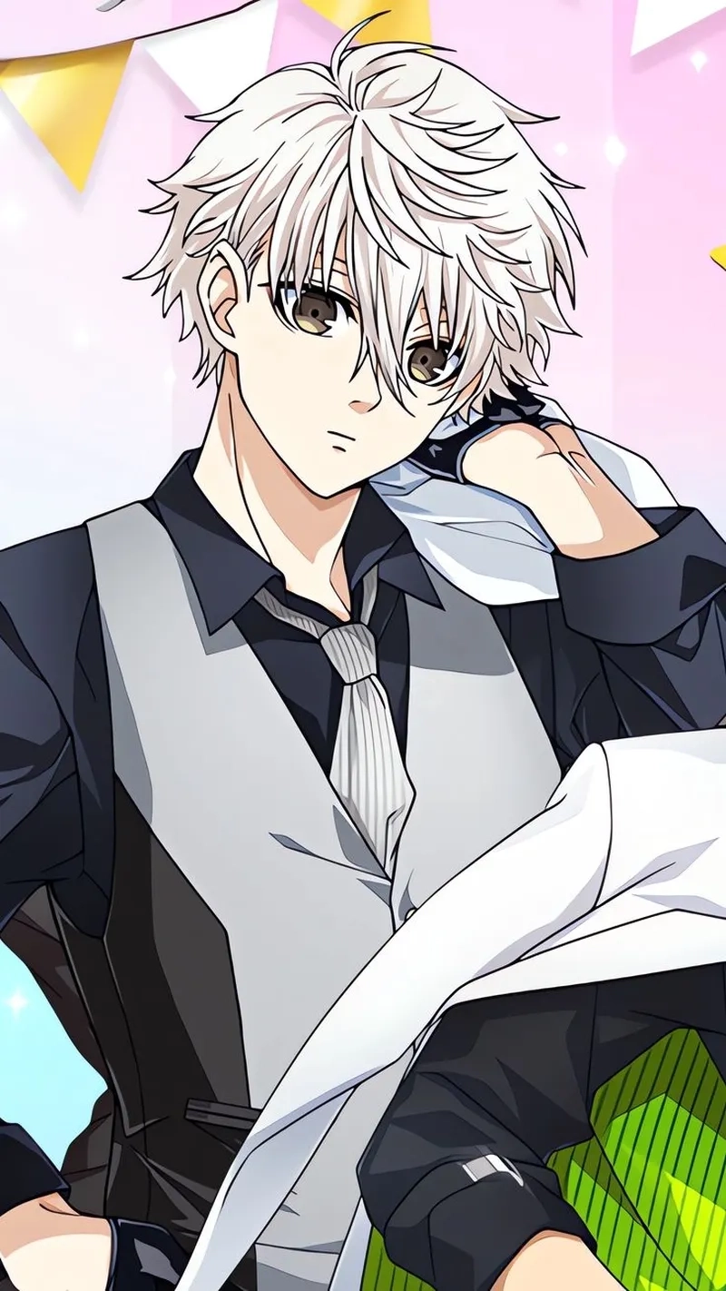 Draw Nagi theo phong cách anime với đường nét đơn giản dễ vẽ