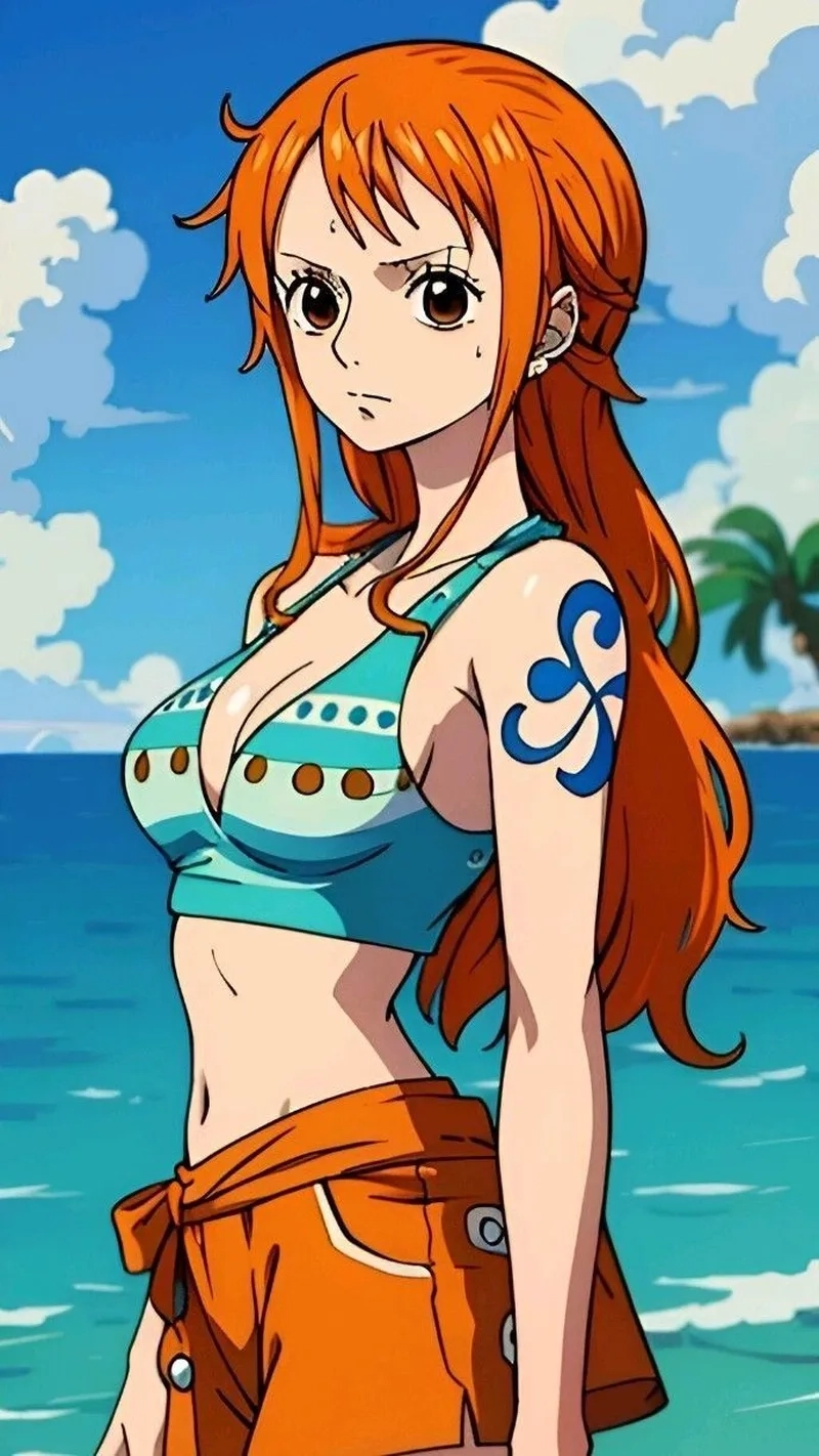 Góc nghiêng sắc sảo làm nên thương hiệu onepiece nami