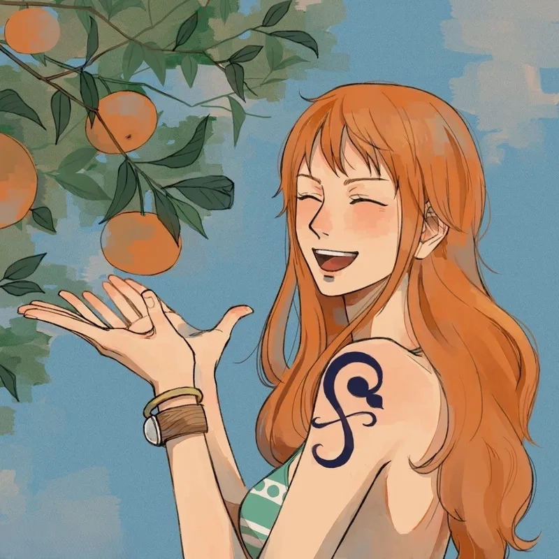 Loạt ảnh cuốn hút không thể rời mắt với nami onepiece