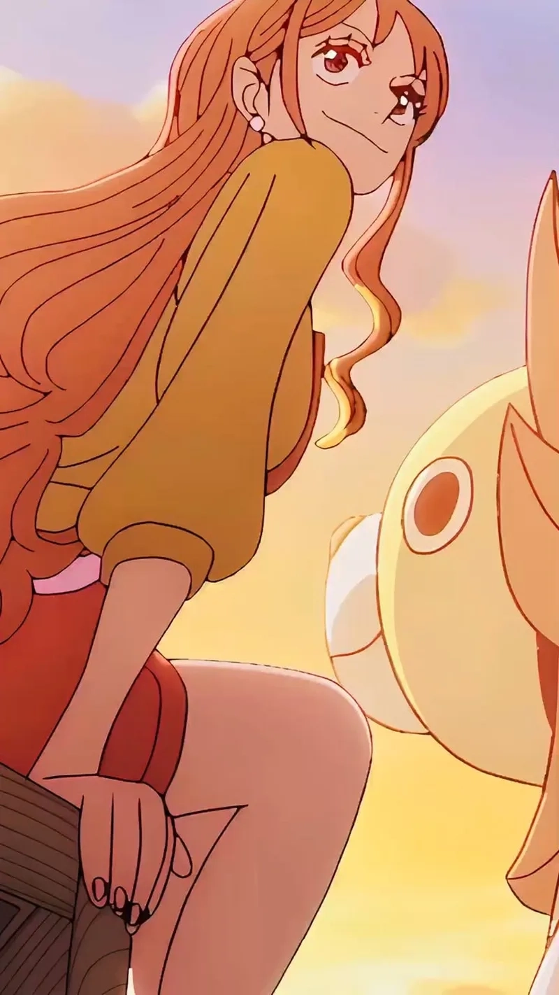 Phiên bản dễ thương và tươi sáng của nami cute