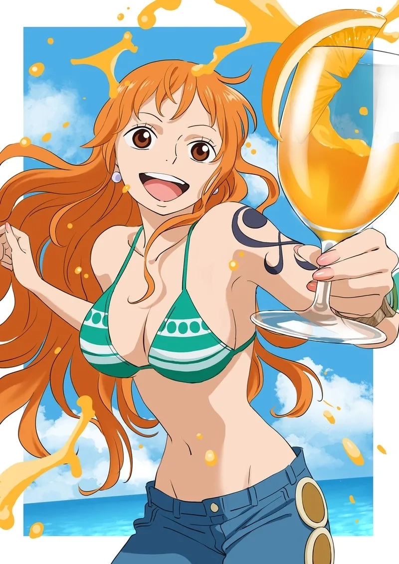 Tạo hình trưởng thành ấn tượng trong nami one piece 18