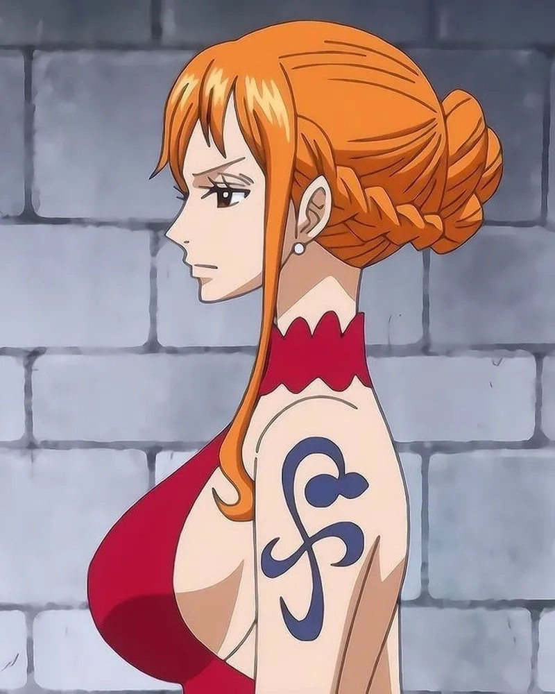 Visual nổi bật của anime one piece nami trong trận chiến