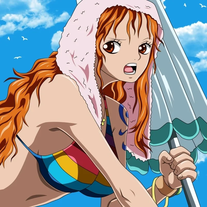 Thần thái nổi bật từ phiên bản điện ảnh one piece film nami