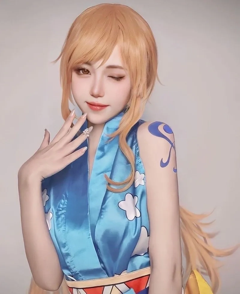 Bộ trang phục vùng Zou nổi bật trong cosplay nami zou
