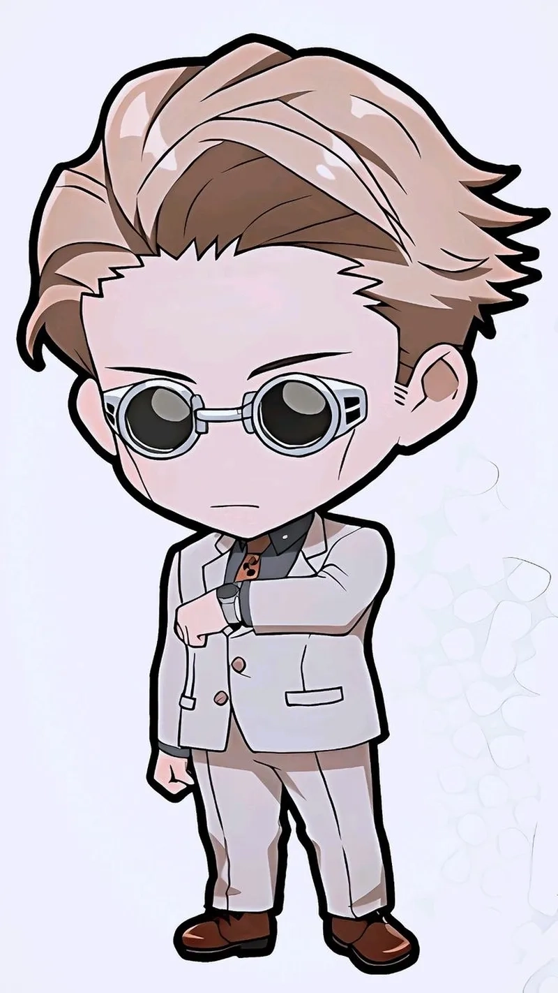 Nanami glasses là phụ kiện đặc trưng không thể thiếu